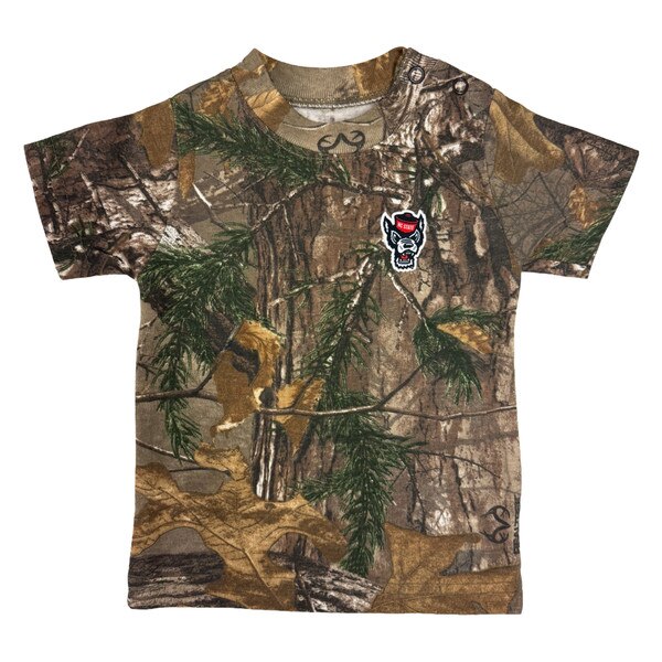 Camo Infant Short Sleeve Tee - Wolf